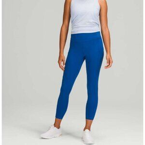 Lululemon Fast Free High-Rise Tight 25" *Nulux Symphony Blue Size 0